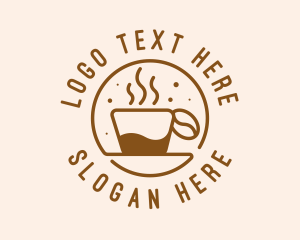Coffee Mug logo example 1
