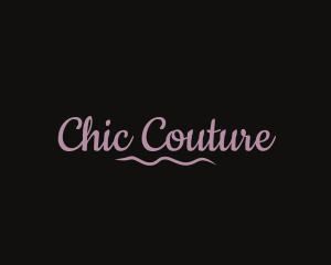 Tailor Fashion Cursive logo design