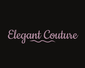 Tailor Fashion Cursive logo design