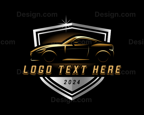 Premium Car Auto Logo