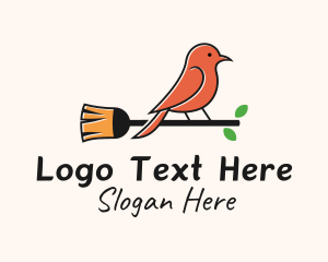 Bird Broom Cleaner  logo