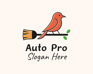 Bird Broom Cleaner  logo