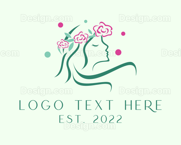 Beautiful Natural Woman Logo