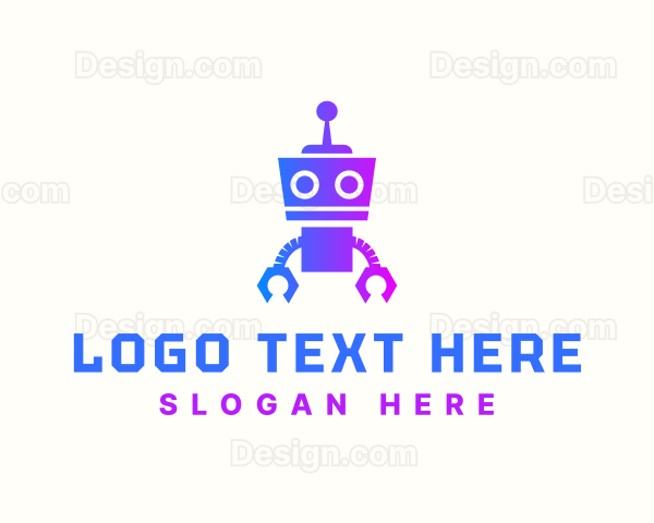 Android Robot Toy Logo