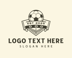 Soccer Tournament League Logo