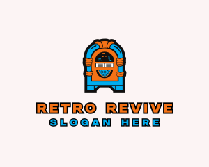 Retro Jukebox logo design