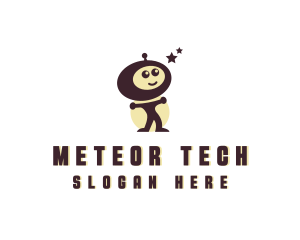 Robot Star Tech logo design