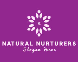 Natural Flower Petals logo design