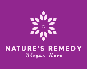 Natural Flower Petals logo design