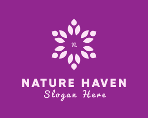 Natural Flower Petals logo design