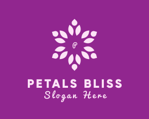 Natural Flower Petals logo design