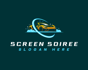 Cleaning Bubbles Sedan Logo