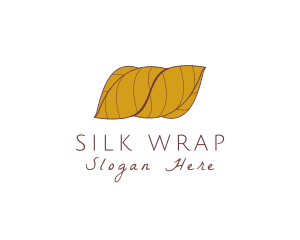 Autumn Wrapped Leaves logo design