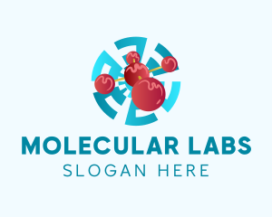 Red Molecule Science logo