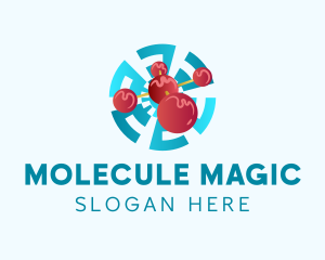 Red Molecule Science logo