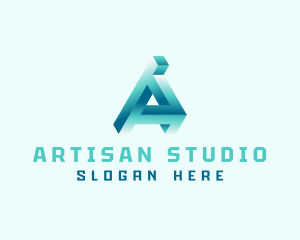 Creative Studio Letter A logo design