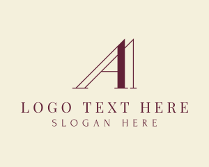 Luxury Elegant Letter A logo