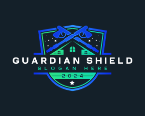 Power Wash Shield Cleaner logo design