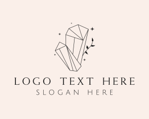  Elegant Crystal Gem logo