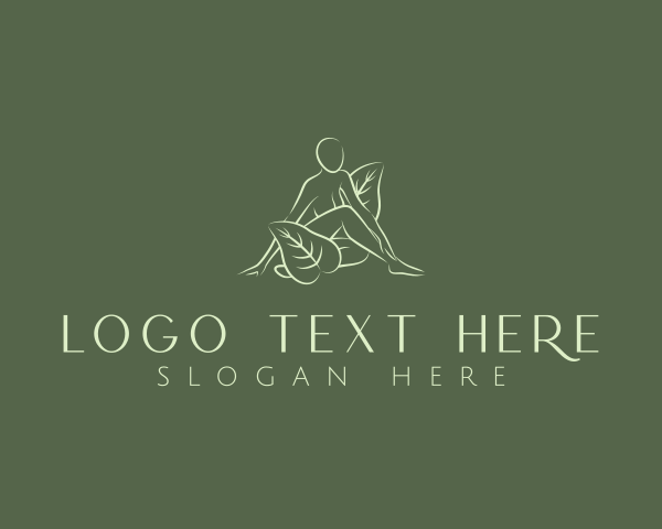 Nude logo example 1