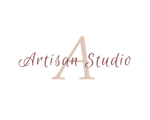 Cursive Feminine Studio logo design