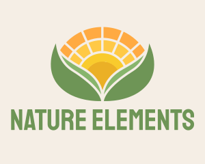 Agricultural Tropical Nature  logo design