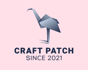 Ostrich Paper Craft  logo design