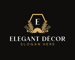 Elegant Flower Wedding logo design