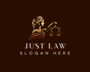 Lady Justice Scale logo