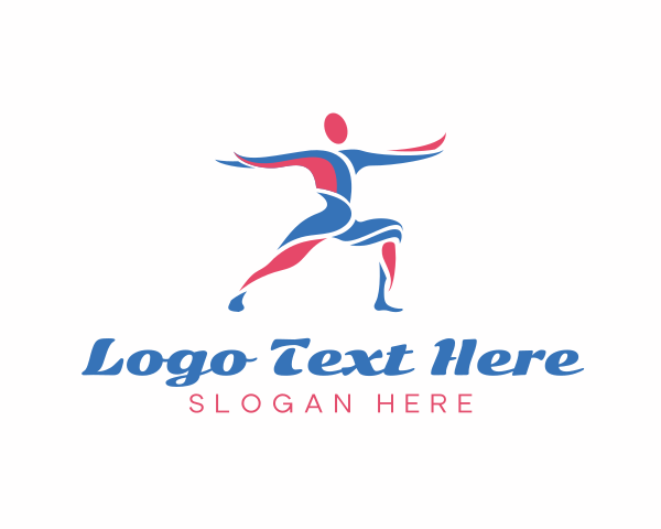Stretch logo example 3