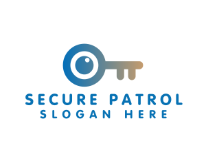 Key Lens Security logo design