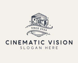 Film Videography Camera logo design