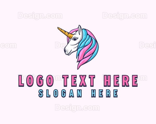 Unicorn Gamer Clan Logo