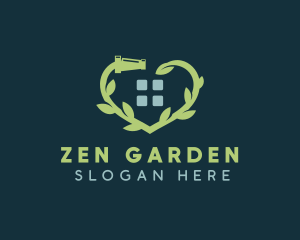 Gardening Hose Plant logo design