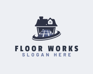 Floor Tiles Builder logo design