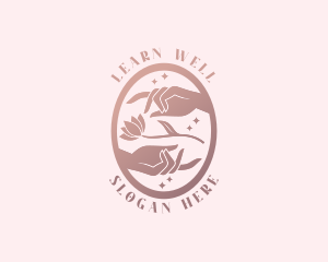 Floral Wellness Salon  logo design