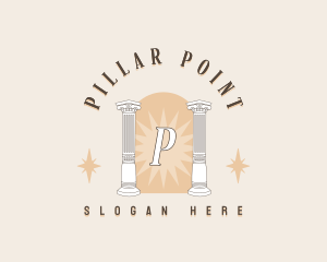 Mystical Column Pillar logo