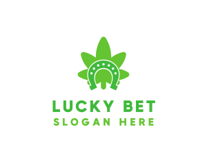 Lucky Horshoe Cannabis logo design