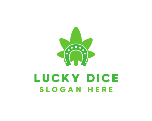 Lucky Horshoe Cannabis logo design