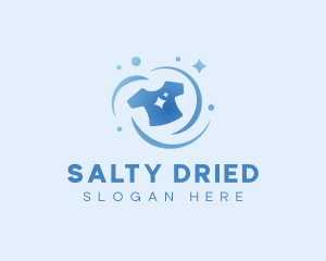 Clothes Washer Laundry logo design