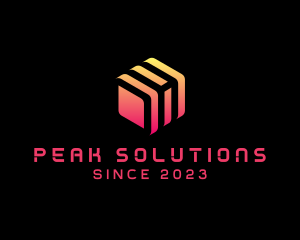 Technology Cube Solutions logo design