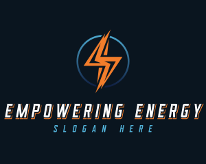 Thunder Bolt Energy logo design