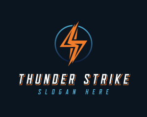 Thunder Bolt Energy logo design