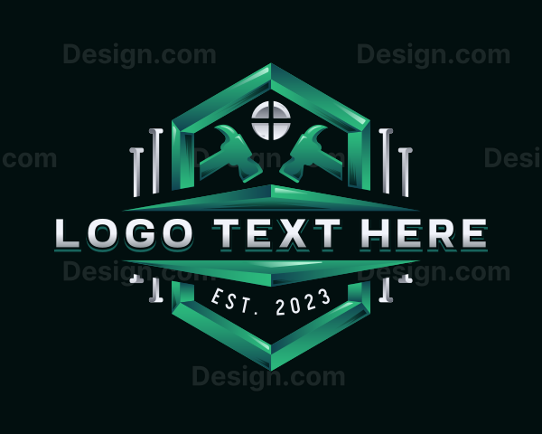 House Builder Contractor Logo