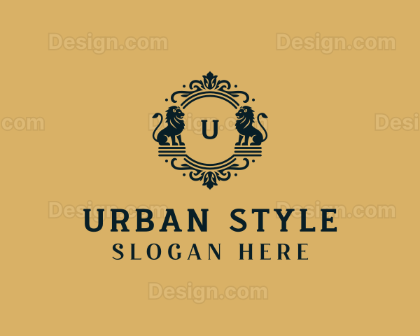 Elegant Lion University Logo