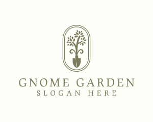 Shovel Tree Gardening logo design