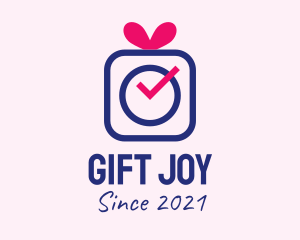 Christmas Gift Time logo design