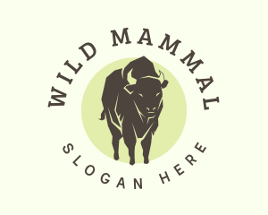 Wild Bison Ranch logo design