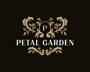 Floral Wedding Event logo design