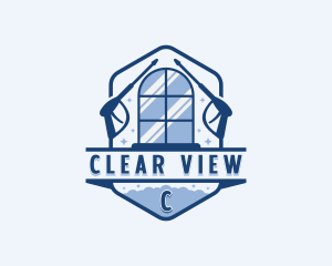 Window Pressure Washing logo design